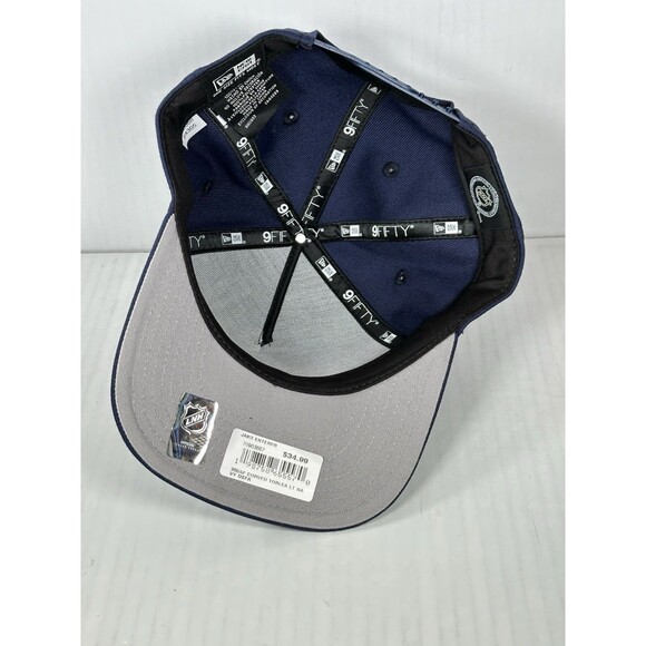 New Era Toronto Maple Leafs All Day Hat 9FIFTY A-Frame SnapBack Blue NHL Cap NWT - Picture 5 of 5